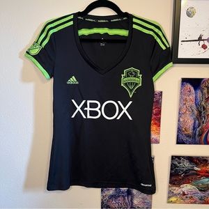 Seattle Sounders FC Women’s Jersey size small s Adidas